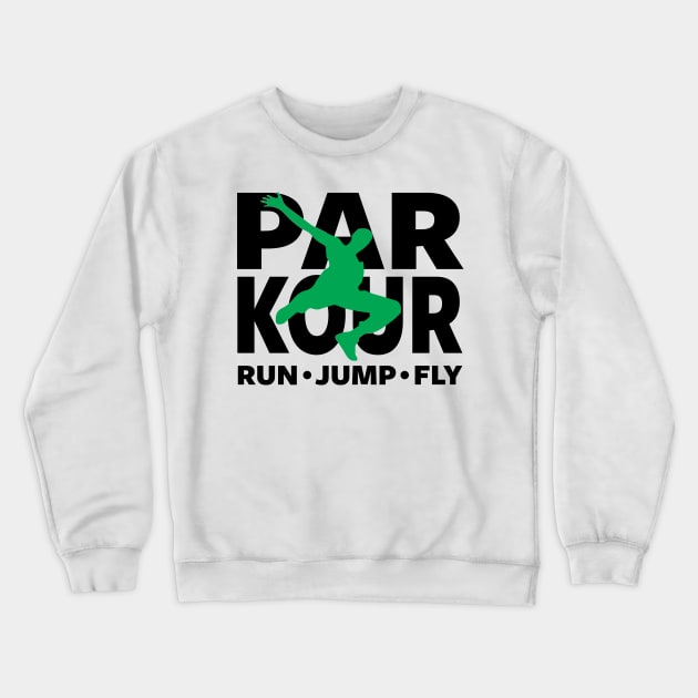 PARKOUR - FREERUNNING - TRACEUR Crewneck Sweatshirt by ShirtFace